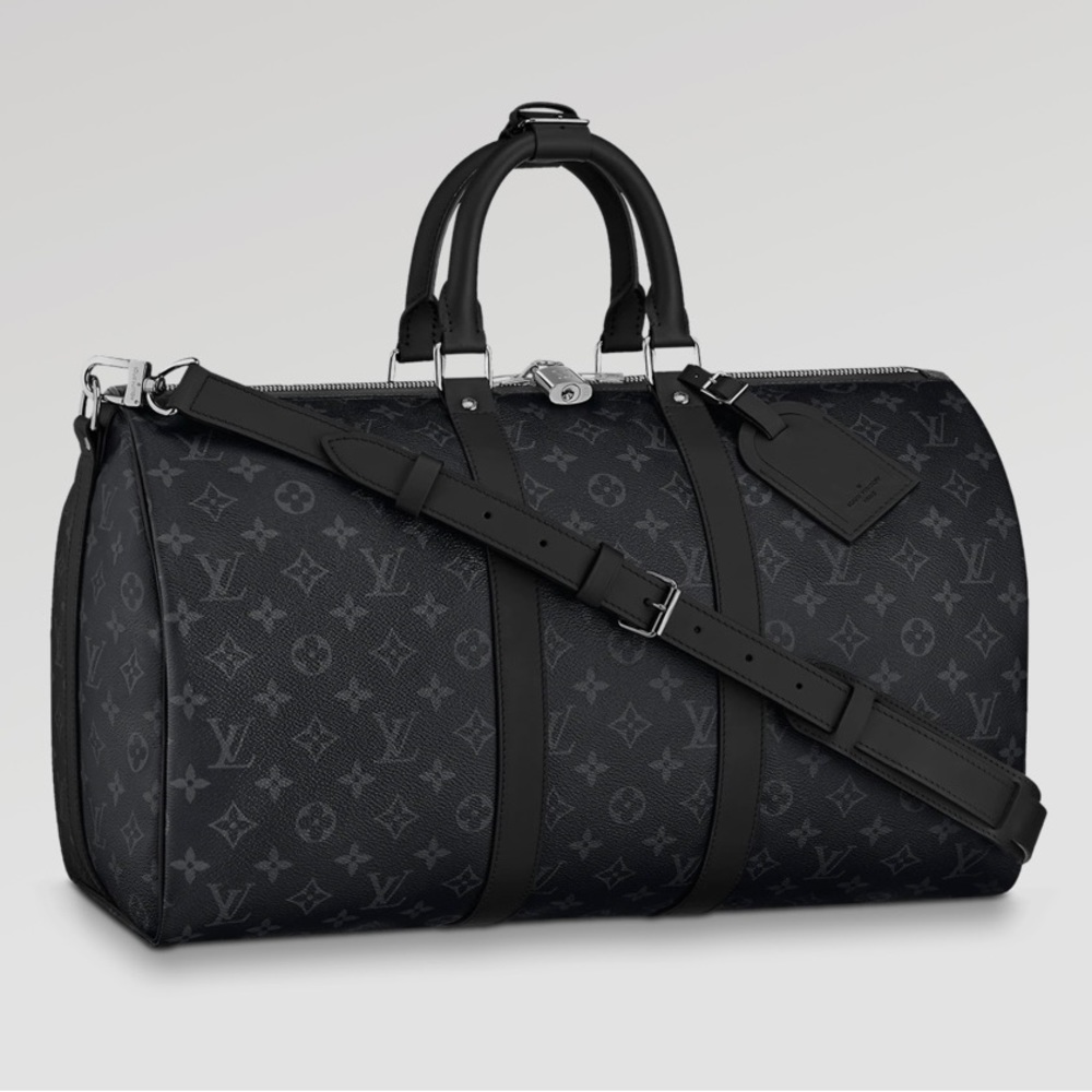 Louis Vuitton KEEPALL BANDOULIERE 45 Monogram Eclipse